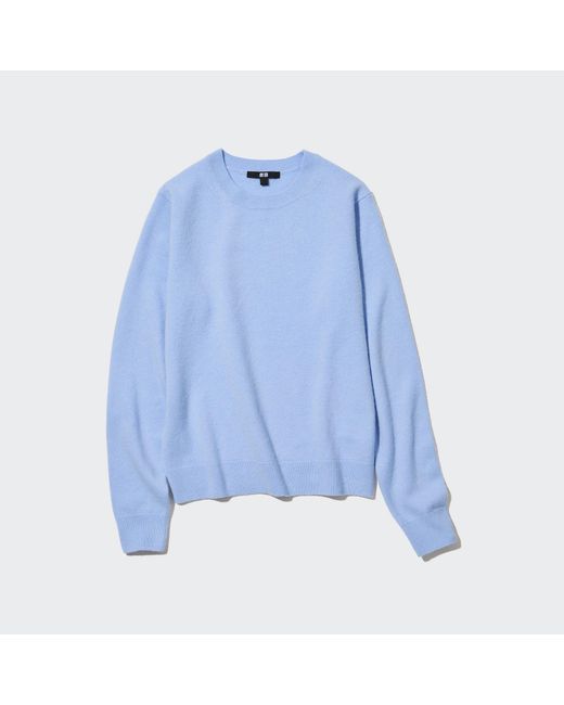 Uniqlo Blue 100 % kaschmir pullover