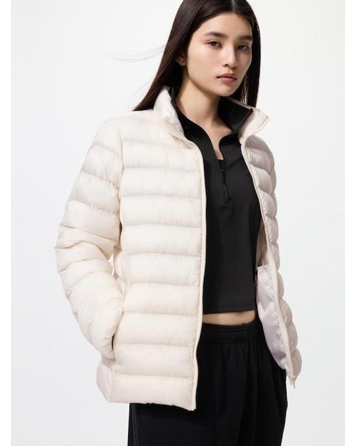 Uniqlo Puffertech Jack in het Natural