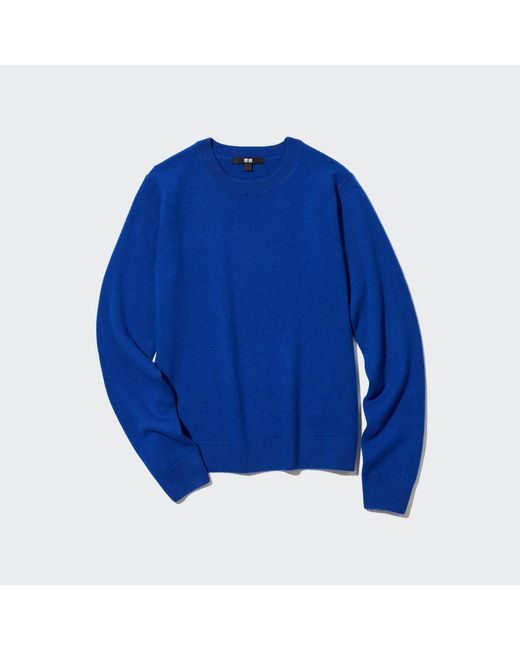 Uniqlo Blue 100 % kaschmir pullover