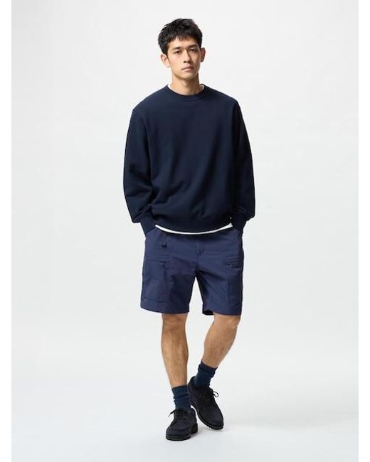 Uniqlo Blue Geared Shorts for men
