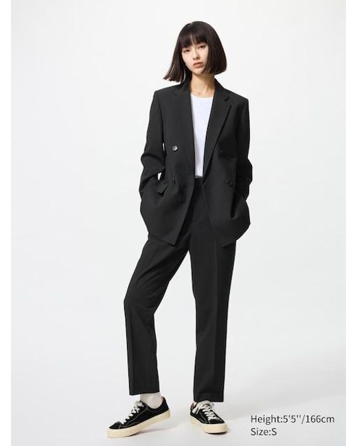 Uniqlo Black Smart 7/8 Hose
