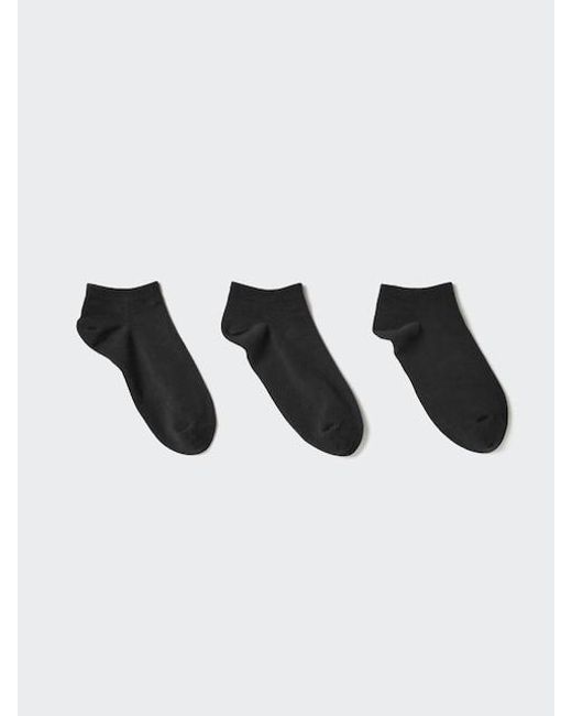 Uniqlo Black Short Socks (3 Pairs)