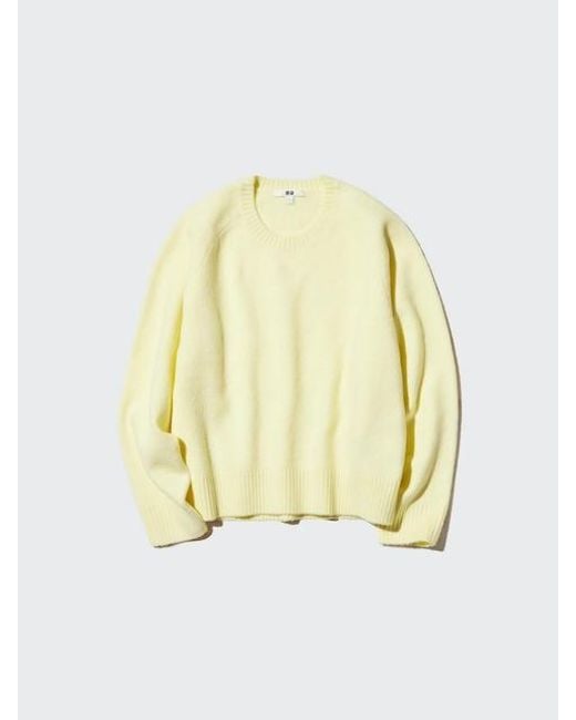 Uniqlo Metallic Soufflé Yarn Crew Neck Jumper