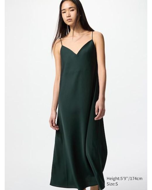 Vestito Raso di Uniqlo in Green