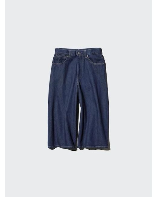 Uniqlo Blue Denim Culottes for men