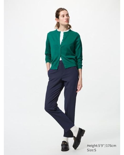 Pantalón Smart Tobillero (Largo) Uniqlo de color Green