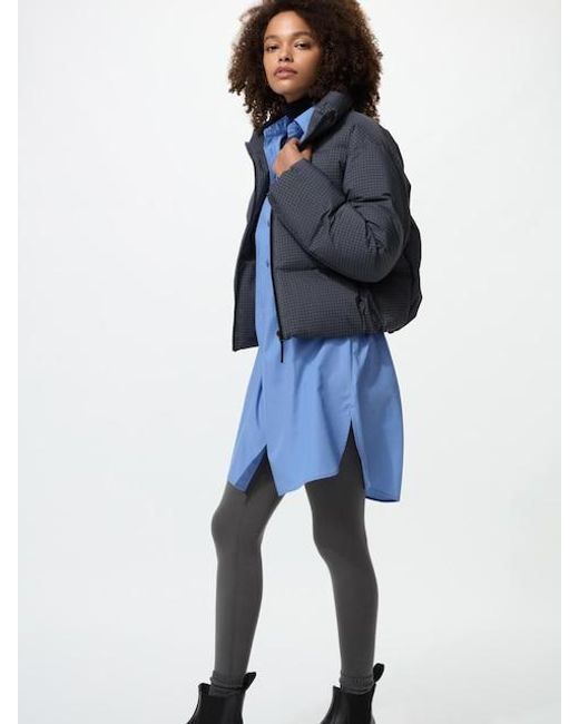 Uniqlo Blue Heattech Leggings