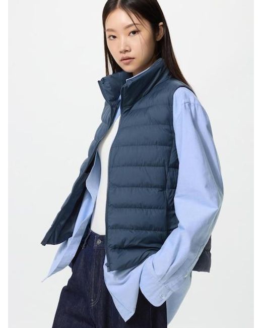 Puffertech Chaleco Uniqlo de color Blue