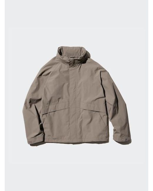 Chaqueta Bomber Cortavientos Uniqlo de hombre de color Gray