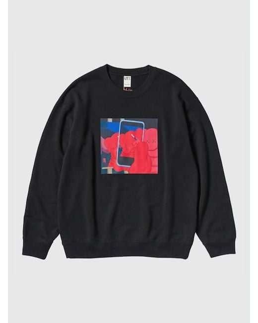Kaws + Warhol Ut Sudadera Estampada Uniqlo de hombre de color Red