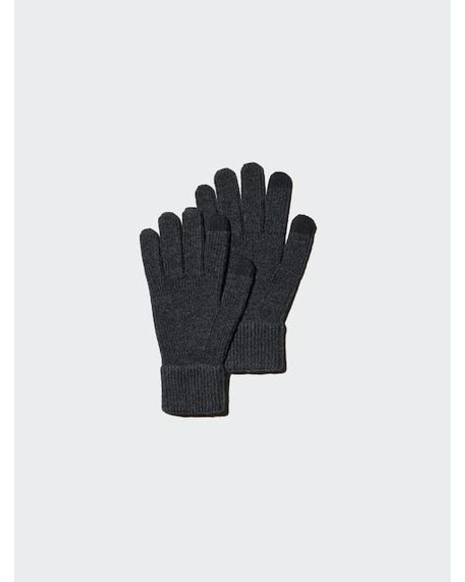 Uniqlo Heattech Thermo Handschuhe in Black für Herren