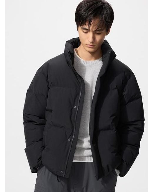 Uniqlo Black Seamless Down Jacket for men