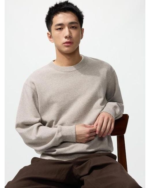 Uniqlo Gray Sweatshirt for men