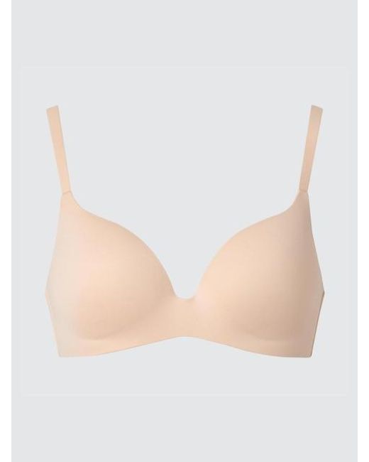 Uniqlo Natural Wireless Bra (3D Hold)