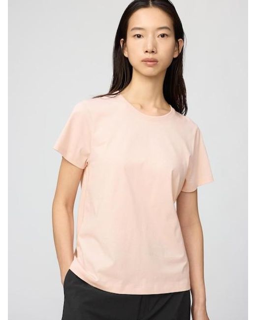 Uniqlo Natural 100% Supima Cotton T-Shirt