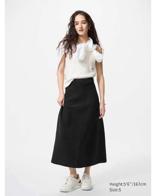 Gonna Svasata di Uniqlo in White