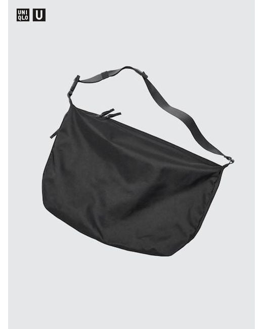 Uniqlo Black Messenger Shoulder Bag for men