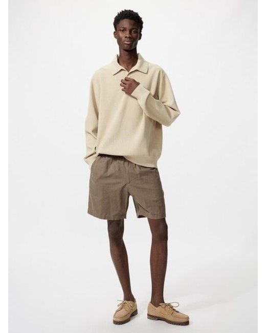 Uniqlo Natural Linen Blend Easy Shorts for men