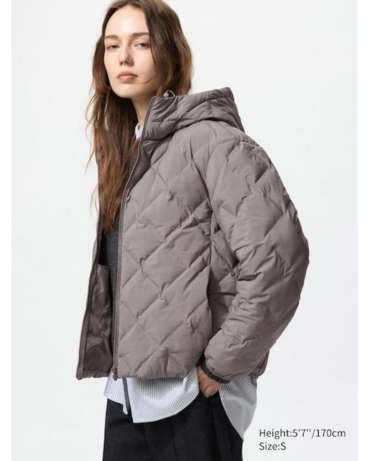 Uniqlo Gray Puffertech Parka