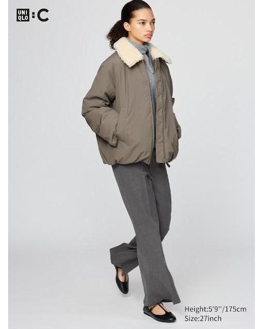 Pantalón Acampanado Uniqlo de color Gray