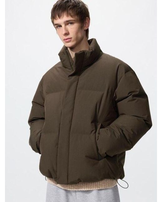 Uniqlo Seamless Down Jack in het Brown voor heren