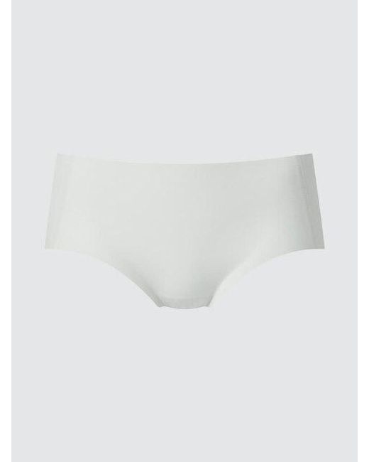 Uniqlo White Airism Seamless Briefs (Low Rise)