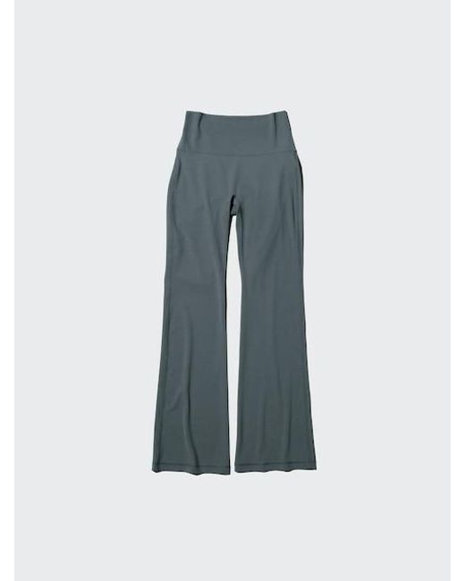 Uniqlo Blue Ultra Stretch Active Flare Leggings