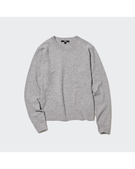 Uniqlo Gray 100 % kaschmir pullover