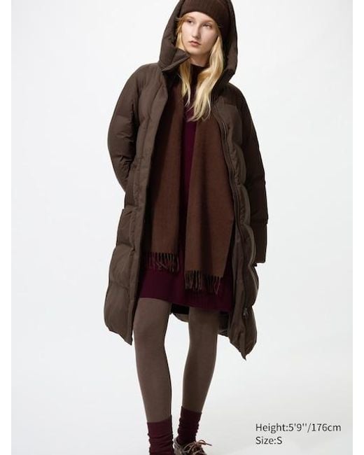 Leggings Termici Heattech Ultra Caldo di Uniqlo in Brown