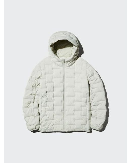 Uniqlo Gray Puffertech Parka for men