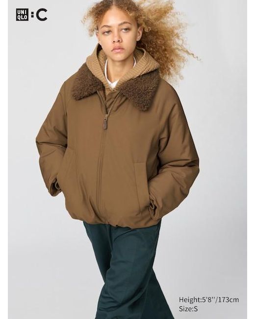 Uniqlo Puffertech Jack in het Natural