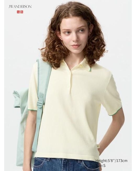 Uniqlo Natural Polo Jumper (Short Sleeve)
