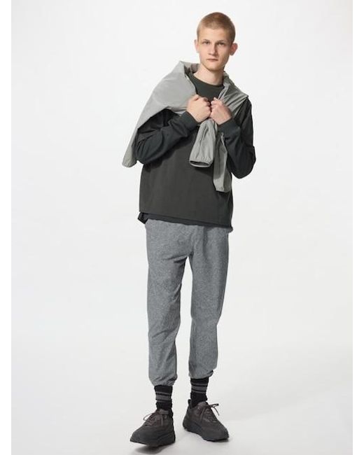 Uniqlo Blue Ultra Stretch Active Joggers for men