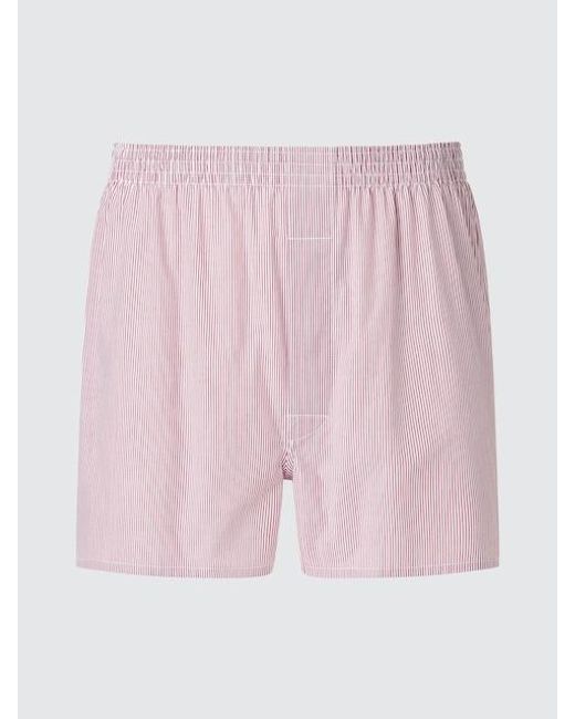 Boxer A Righe di Uniqlo in Pink da Uomo