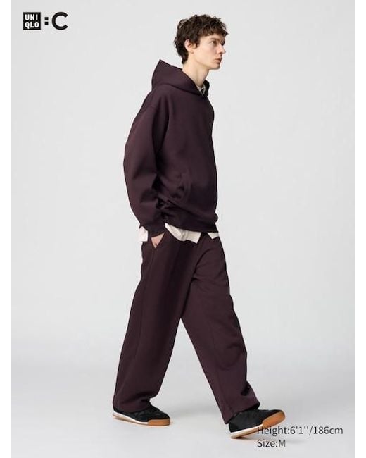 Uniqlo Jogginghose (Wide Fit) in White für Herren