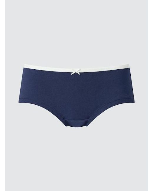 Uniqlo Blue Briefs (Low Rise, Ribbon)