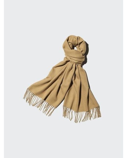 Sciarpa Termica Heattech di Uniqlo in Metallic da Uomo