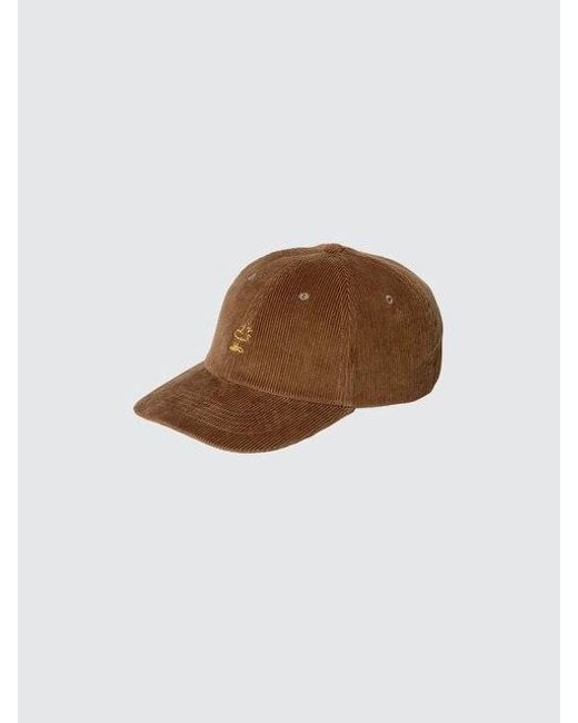 Uniqlo Brown Peanuts Ut Cap (Corduroy) for men