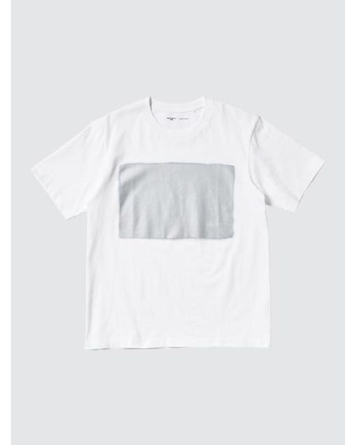 Uniqlo White Peace For All T-Shirt (Tokujin Yoshioka) for men