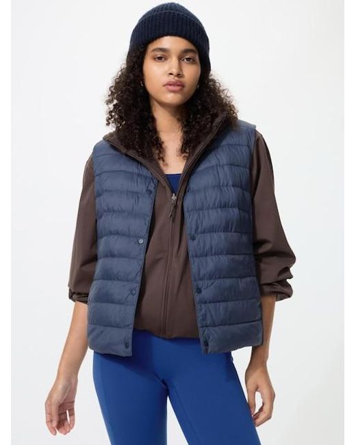 Uniqlo Blue Puffertech Compact Vest