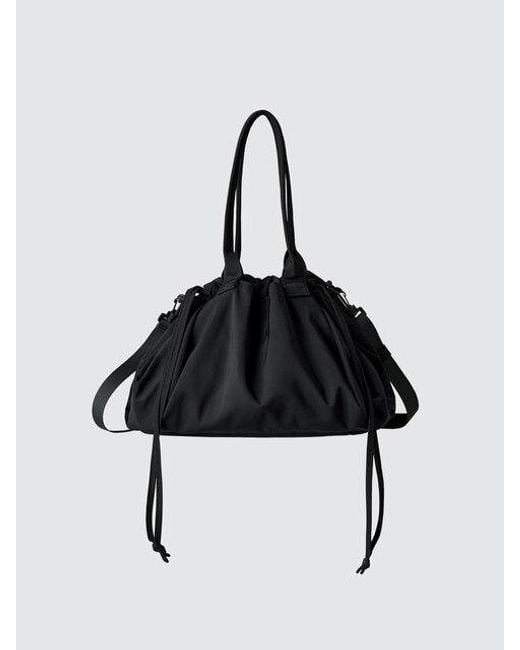 Uniqlo Black Drawstring Bag for men