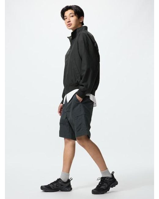 Uniqlo White Geared Shorts for men