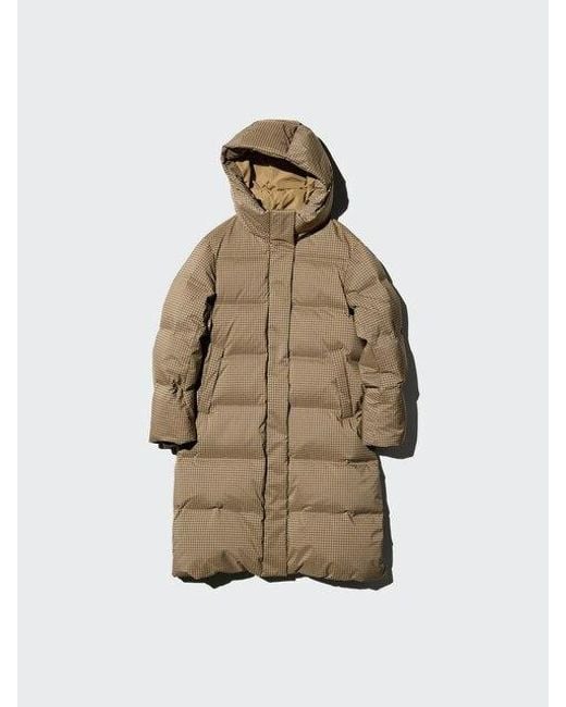 Uniqlo Natural Seamless Down Long Coat