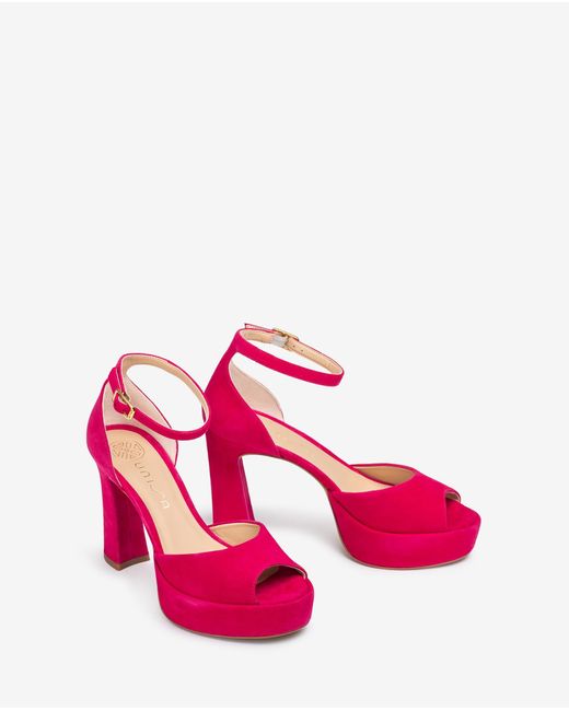 Sandales Avec Plateforme Et Talon Haut Vejer_Ks Unisa en coloris Pink