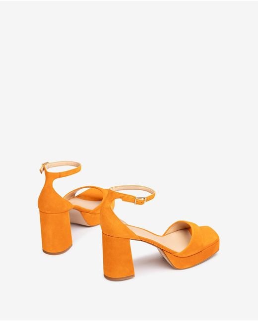 Sandales Élégantes Empeigne Et Talon Oriane_Ks Unisa en coloris Orange