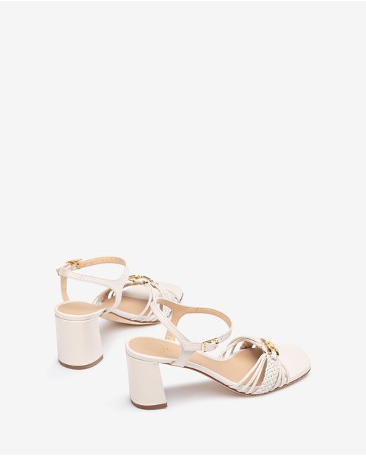 Sandales Avec Bride Tressé Mely_Ns Unisa en coloris White