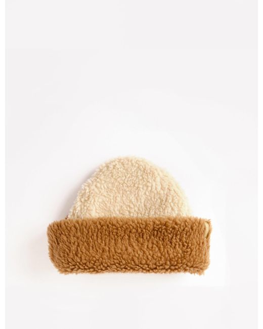 Patagonia Brown Range Beanie Hat for men