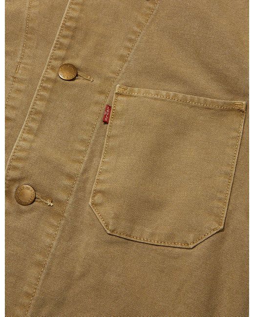 levi's engineer coat harvest gold