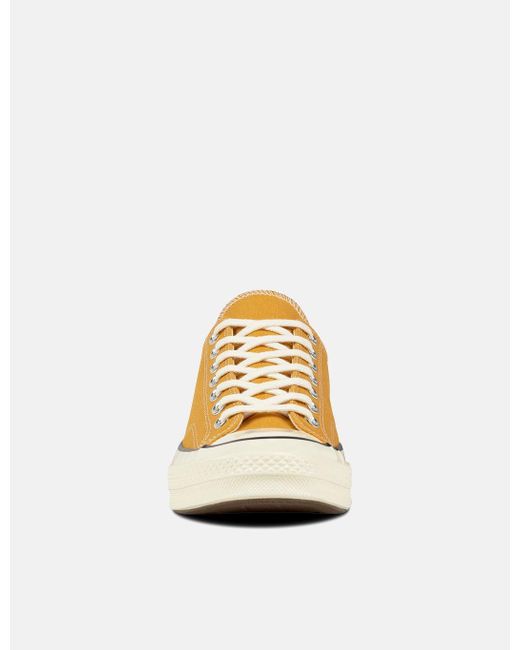 Converse Cotton 70's Chuck Taylor Low Canvas (162063c) in Yellow for Men - Save 37% - Lyst