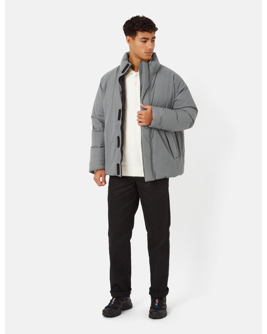 thisisneverthat Down Blouson Jacket in Grey for Men Lyst UK